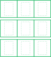 大字回宫格模板